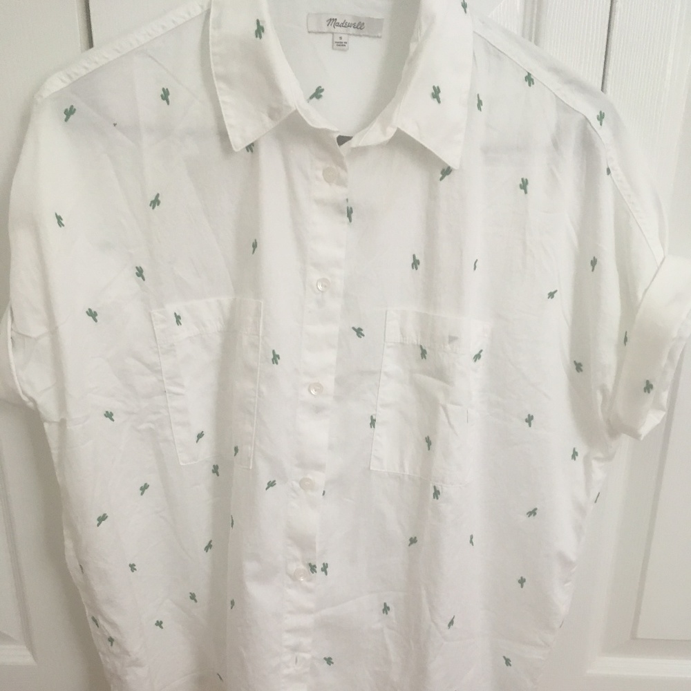 Madewell Cactus Courrier shirt